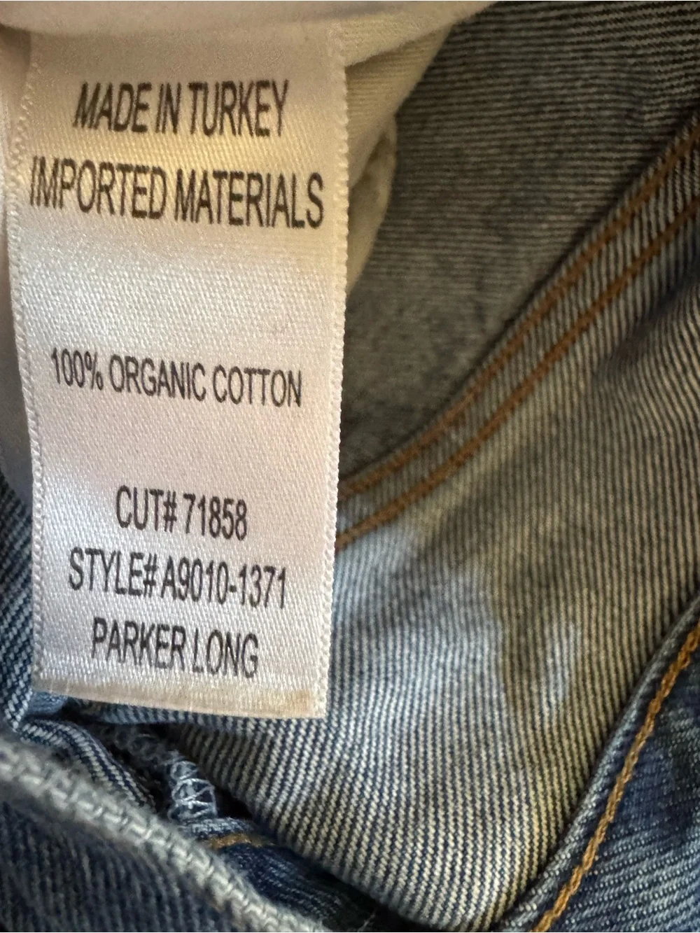 Agolde Parker Long Denim Shorts